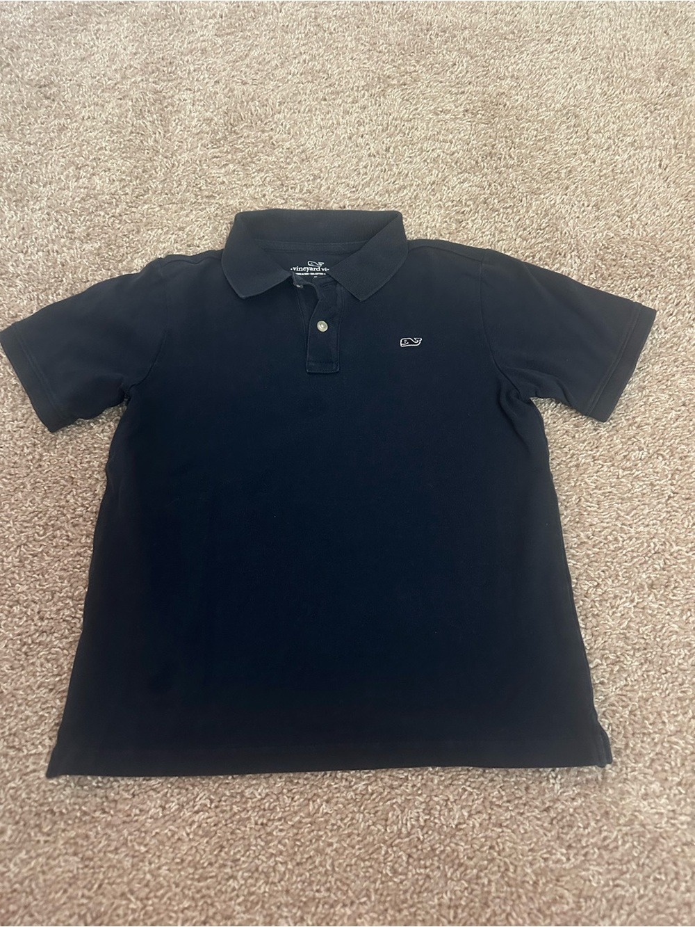 Vineyard Vines Boys Navy Polo Shirt